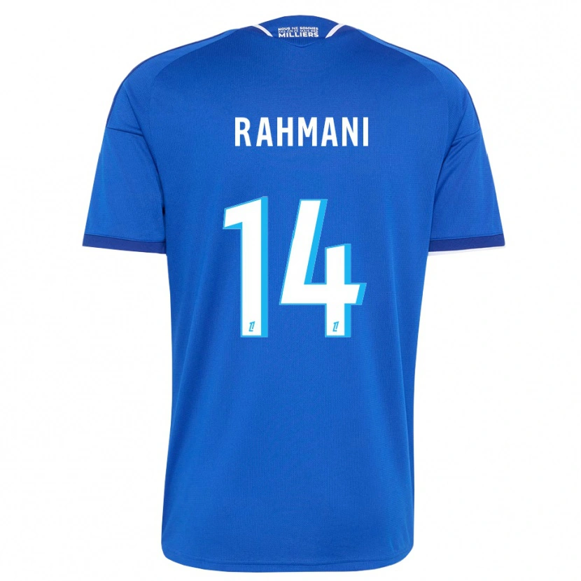 Danxen Herren Nessim Rahmani #14 Königsblau Weiß Heimtrikot Trikot 2026/27 T-Shirt Österreich