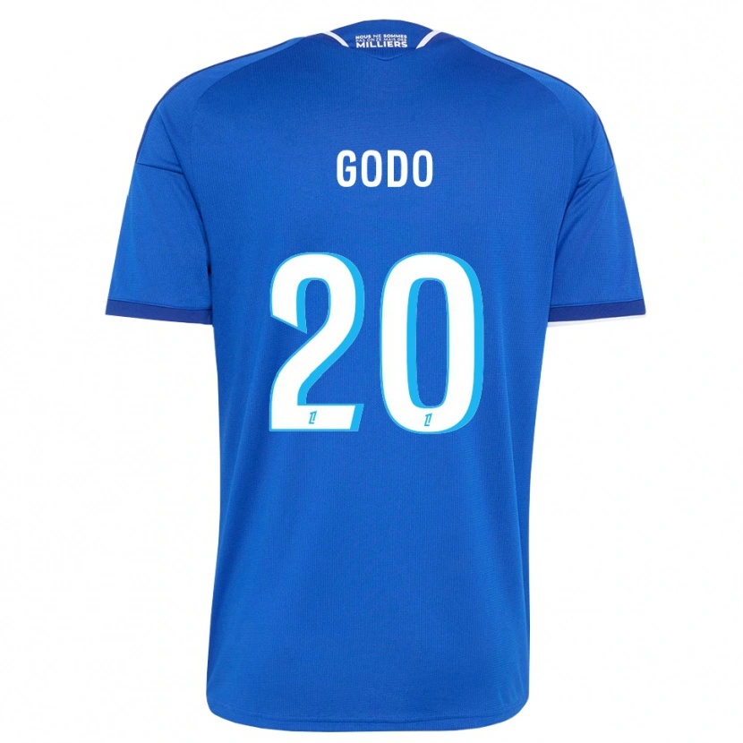 Danxen Herren Martial Godo #20 Königsblau Weiß Heimtrikot Trikot 2026/27 T-Shirt Österreich