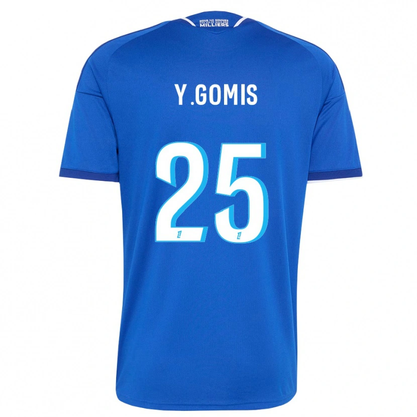 Danxen Herren Yoni Gomis #25 Königsblau Weiß Heimtrikot Trikot 2026/27 T-Shirt Österreich