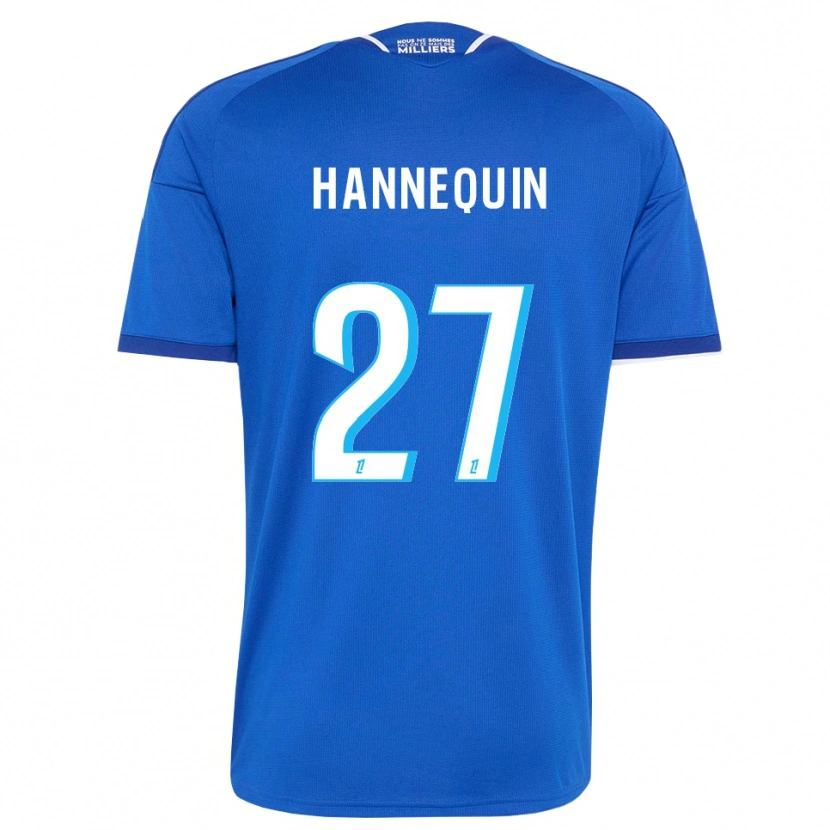 Danxen Herren Laurine Hannequin #27 Königsblau Weiß Heimtrikot Trikot 2026/27 T-Shirt Österreich