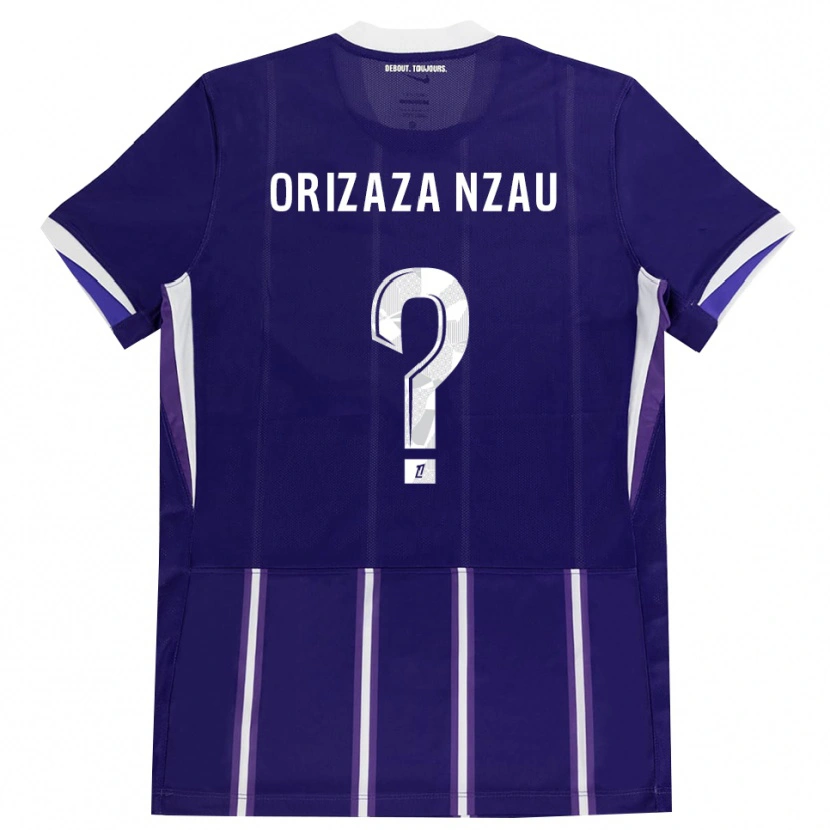 Danxen Herren Jethro Orizaza Nzau #0 Lila Weiß Heimtrikot Trikot 2026/27 T-Shirt Österreich