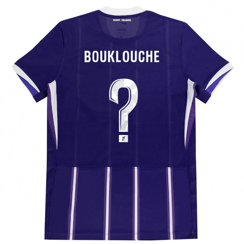 Danxen Herren Kelyan Bouklouche #0 Lila Weiß Heimtrikot Trikot 2026/27 T-Shirt Österreich