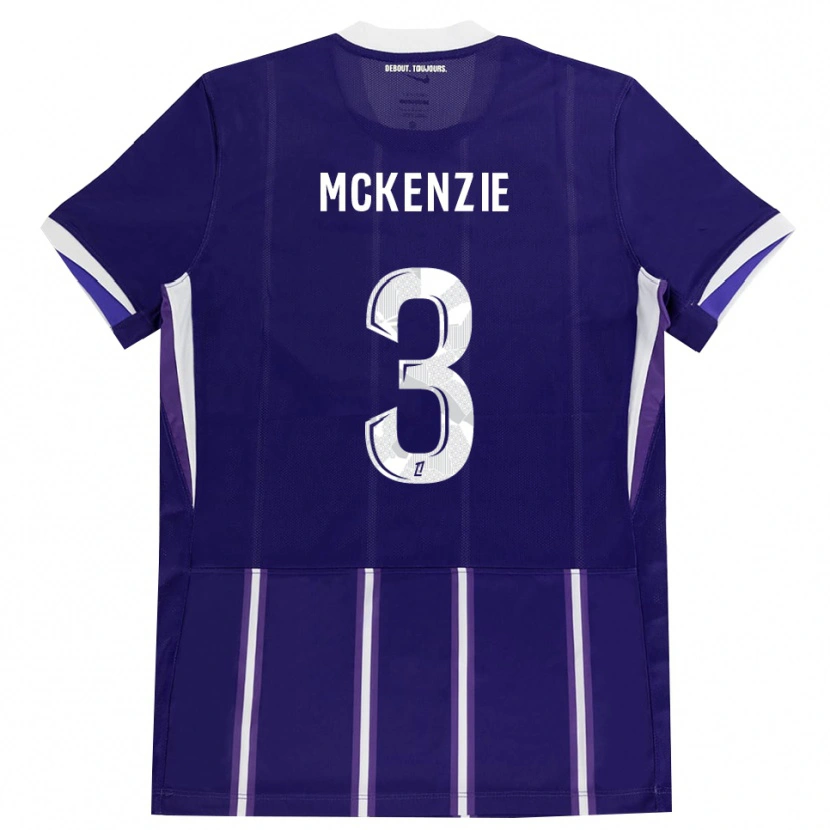 Danxen Herren Mark Mckenzie #3 Lila Weiß Heimtrikot Trikot 2026/27 T-Shirt Österreich