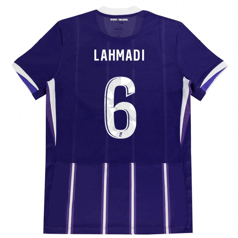 Danxen Herren Noah Lahmadi #6 Lila Weiß Heimtrikot Trikot 2026/27 T-Shirt Österreich