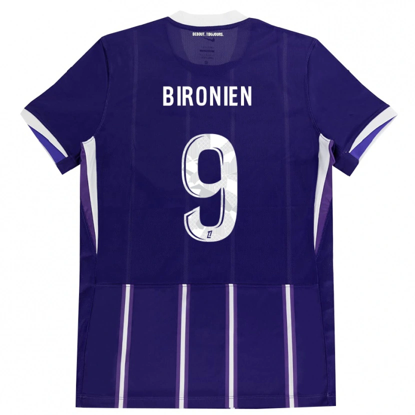 Danxen Herren Mymithye Bironien #9 Lila Weiß Heimtrikot Trikot 2026/27 T-Shirt Österreich