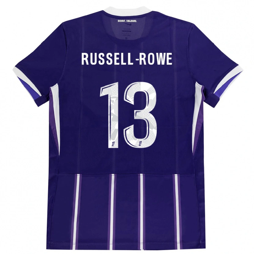 Danxen Herren Jacen Russell-Rowe #13 Lila Weiß Heimtrikot Trikot 2026/27 T-Shirt Österreich