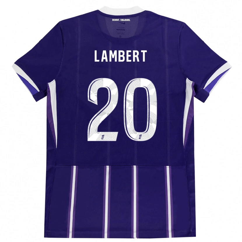 Danxen Herren Sarah Lambert #20 Lila Weiß Heimtrikot Trikot 2026/27 T-Shirt Österreich