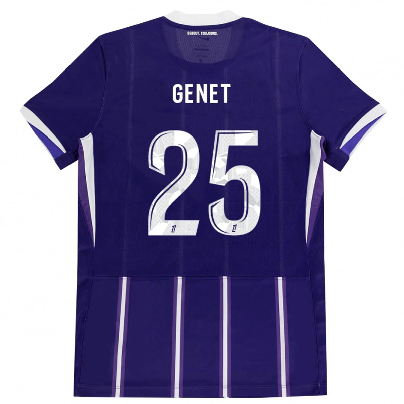 Danxen Herren Marine Genet #25 Lila Weiß Heimtrikot Trikot 2026/27 T-Shirt Österreich