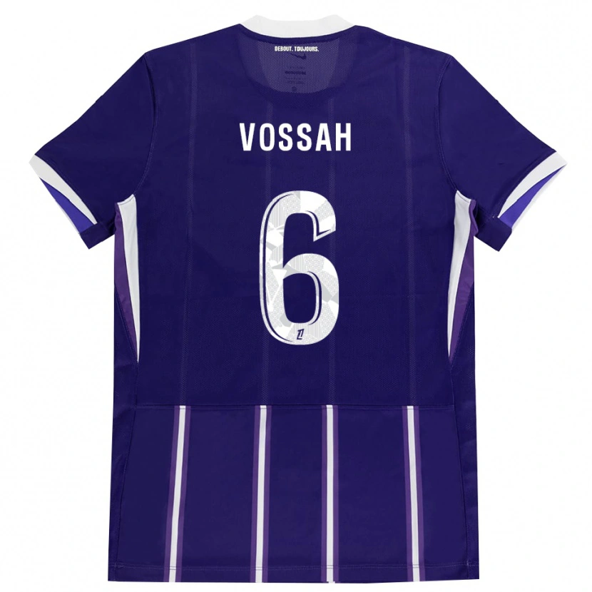 Danxen Herren Alexis Vossah #6 Lila Weiß Heimtrikot Trikot 2026/27 T-Shirt Österreich