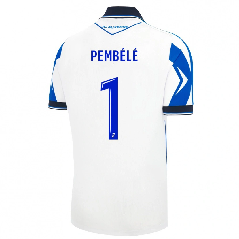 Danxen Herren Willange Pembélé #1 Schwarz Weiß Blau Heimtrikot Trikot 2026/27 T-Shirt Österreich