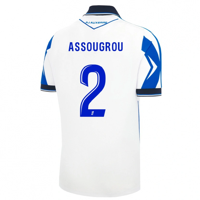 Danxen Herren Kiliane Assougrou #2 Schwarz Weiß Blau Heimtrikot Trikot 2026/27 T-Shirt Österreich