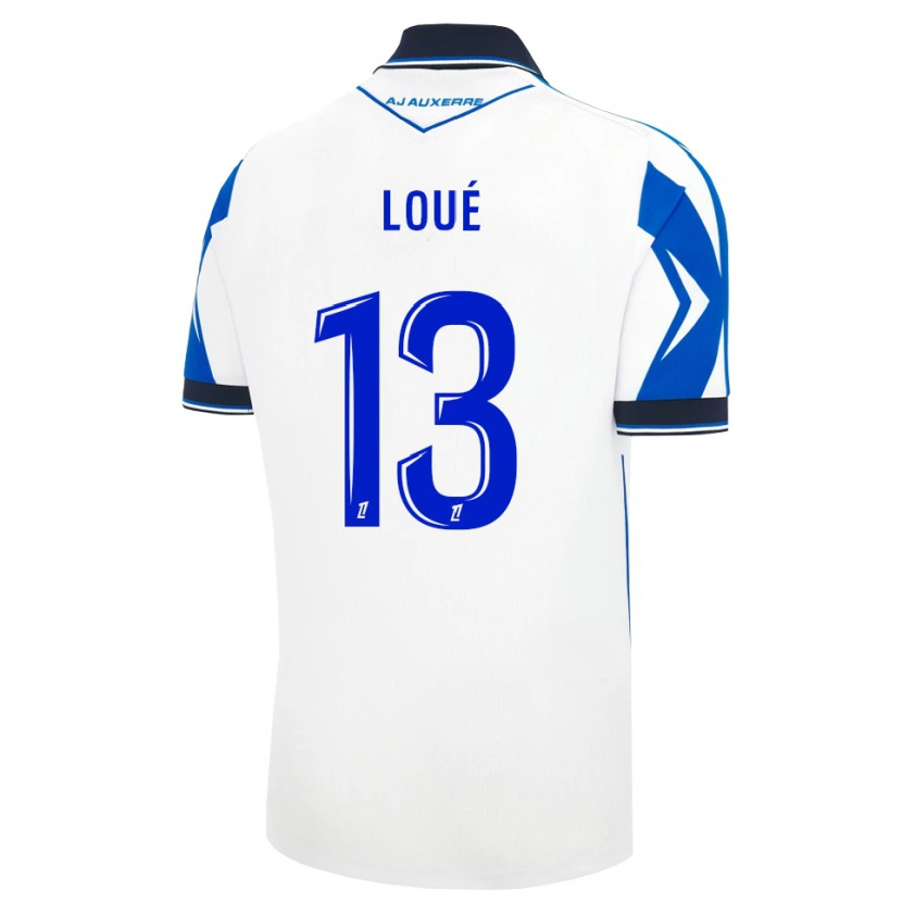 Danxen Herren Mathis-Tony Loué #13 Schwarz Weiß Blau Heimtrikot Trikot 2026/27 T-Shirt Österreich