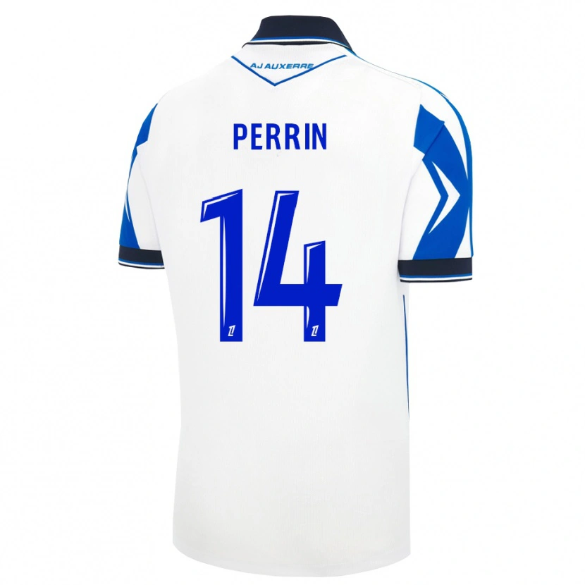 Danxen Herren Noah Perrin #14 Schwarz Weiß Blau Heimtrikot Trikot 2026/27 T-Shirt Österreich