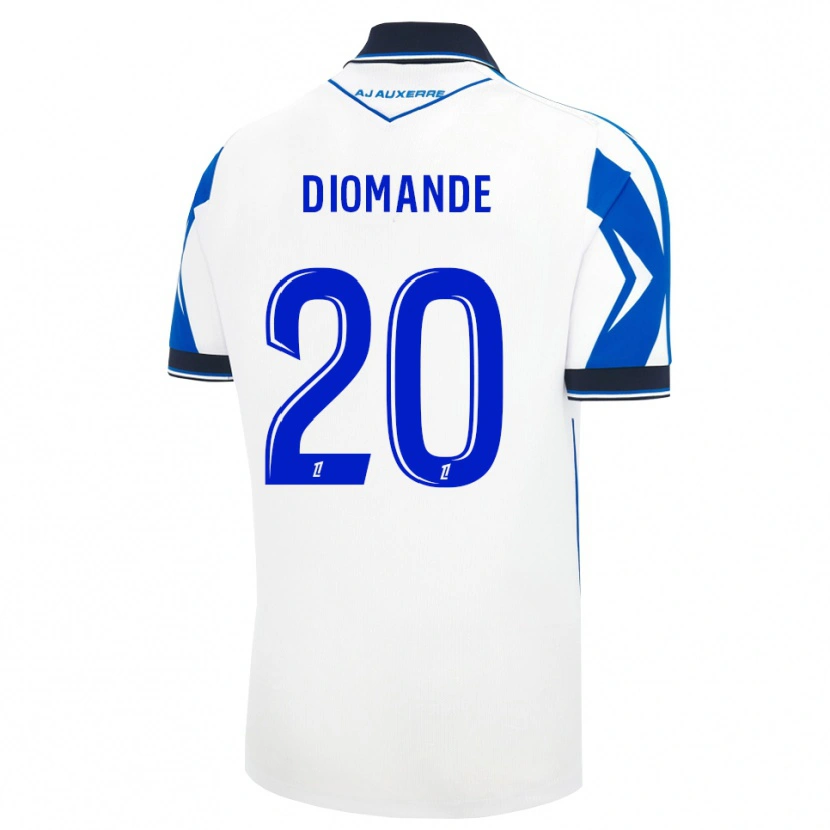 Danxen Herren Sinaly Diomandé #20 Schwarz Weiß Blau Heimtrikot Trikot 2026/27 T-Shirt Österreich