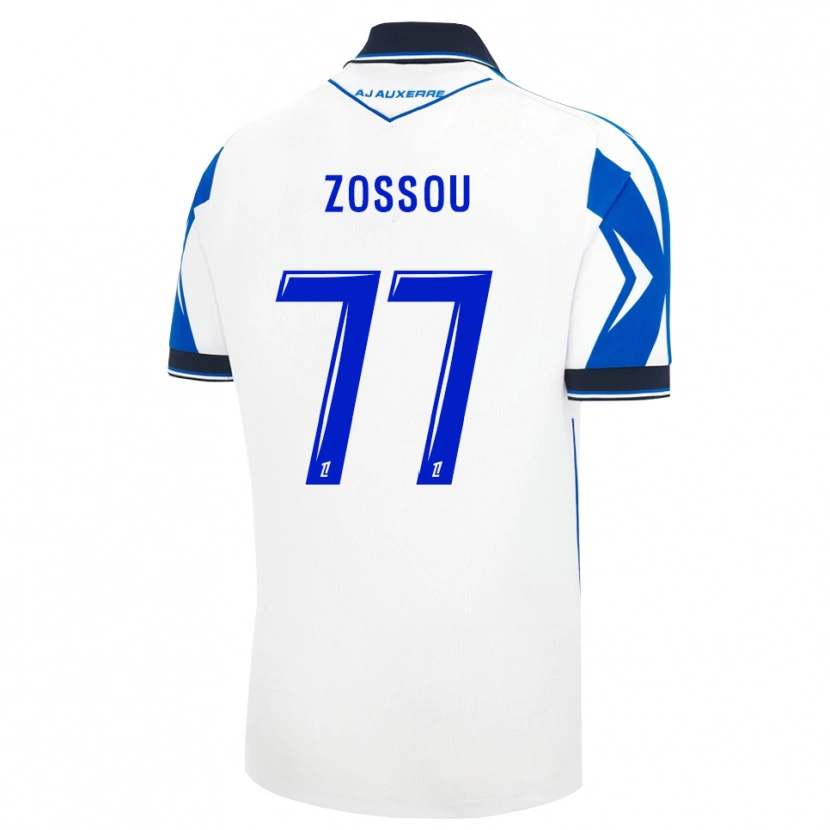 Danxen Herren Aristide Zossou #77 Schwarz Weiß Blau Heimtrikot Trikot 2026/27 T-Shirt Österreich