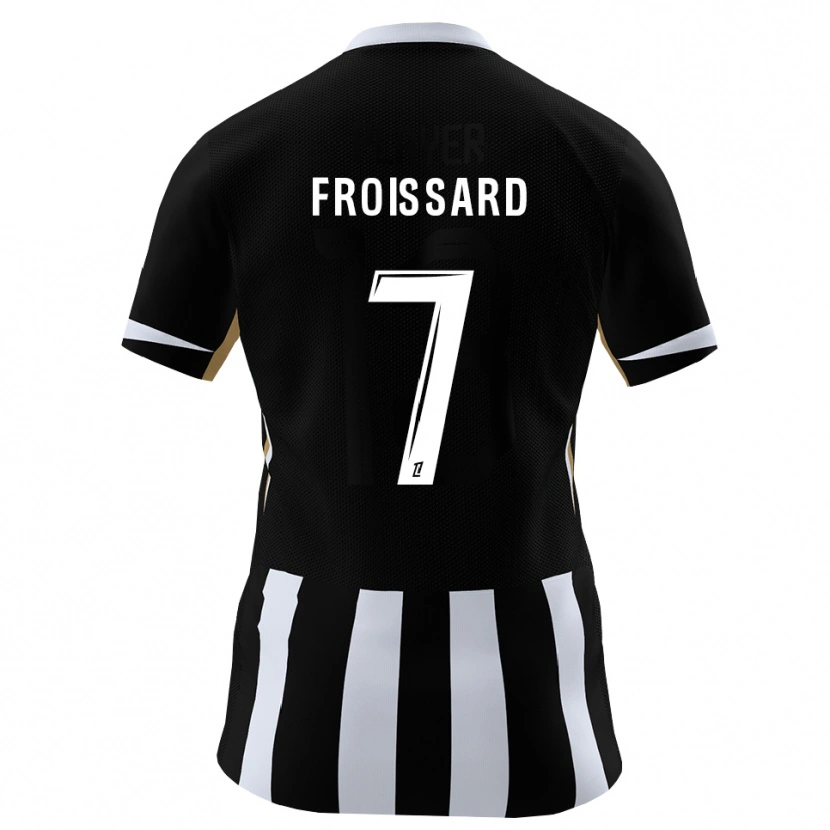 Danxen Herren Kévine Froissard #7 Schwarz Blau Heimtrikot Trikot 2026/27 T-Shirt Österreich