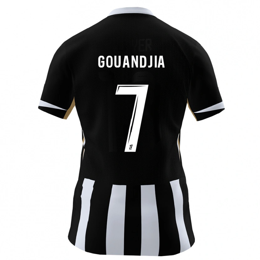 Danxen Herren Andy Gouandjia #7 Schwarz Blau Heimtrikot Trikot 2026/27 T-Shirt Österreich