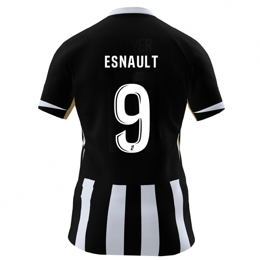 Danxen Herren Joshua Esnault #9 Schwarz Blau Heimtrikot Trikot 2026/27 T-Shirt Österreich
