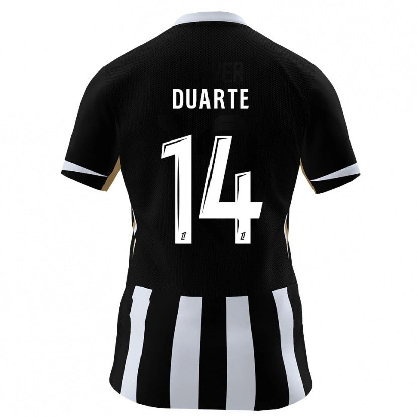 Danxen Herren Luis Duarte #14 Schwarz Blau Heimtrikot Trikot 2026/27 T-Shirt Österreich