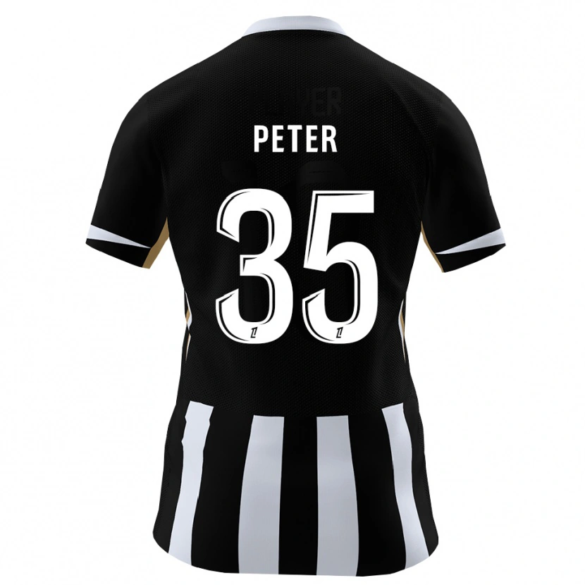 Danxen Herren Prosper Peter #35 Schwarz Blau Heimtrikot Trikot 2026/27 T-Shirt Österreich