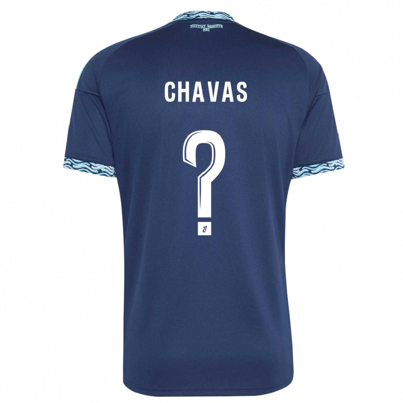 Danxen Herren Mylène Chavas #0 Stahlblau Weiß Heimtrikot Trikot 2026/27 T-Shirt Österreich