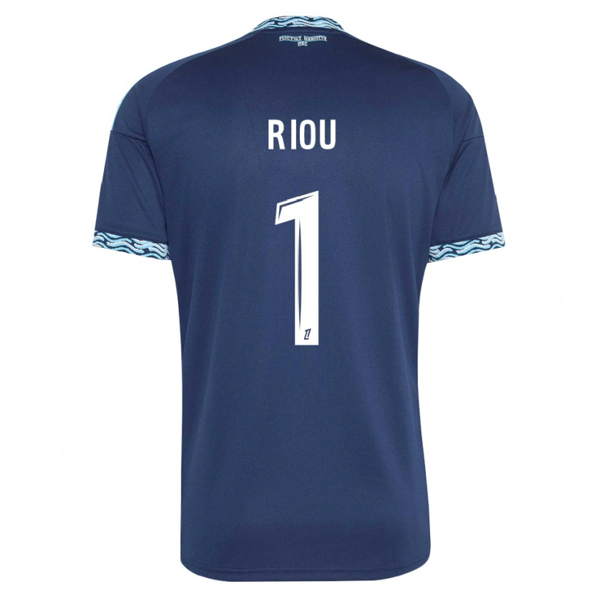 Danxen Herren Remy Riou #1 Stahlblau Weiß Heimtrikot Trikot 2026/27 T-Shirt Österreich