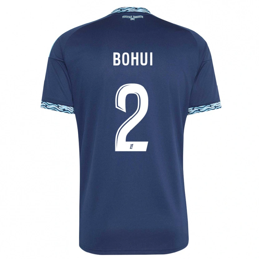Danxen Herren Isaiah Bohui #2 Stahlblau Weiß Heimtrikot Trikot 2026/27 T-Shirt Österreich