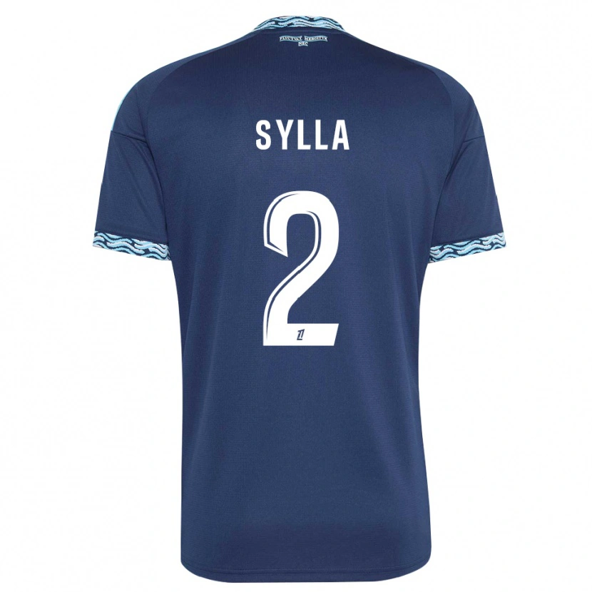 Danxen Herren Mohamed Sylla #2 Stahlblau Weiß Heimtrikot Trikot 2026/27 T-Shirt Österreich