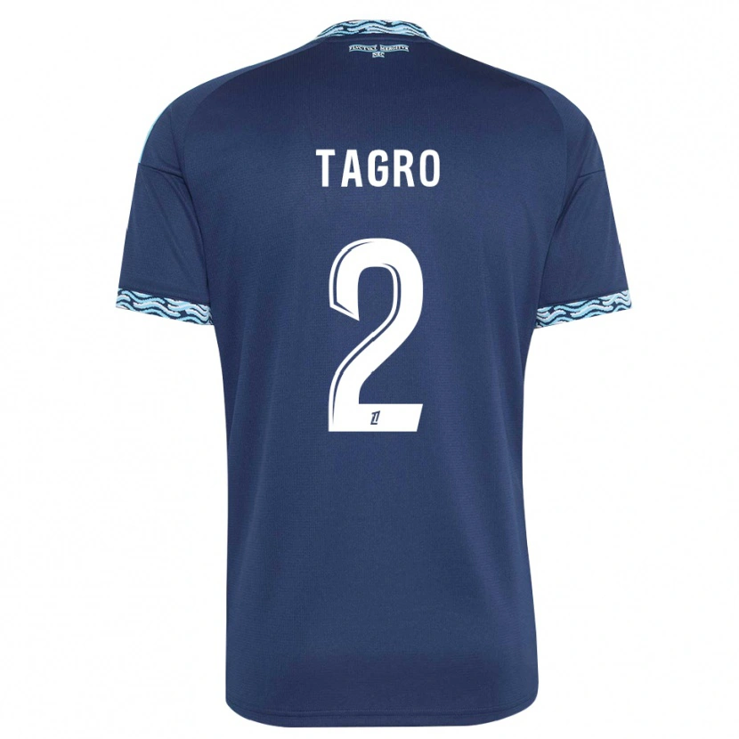 Danxen Herren Lucas Tagro #2 Stahlblau Weiß Heimtrikot Trikot 2026/27 T-Shirt Österreich