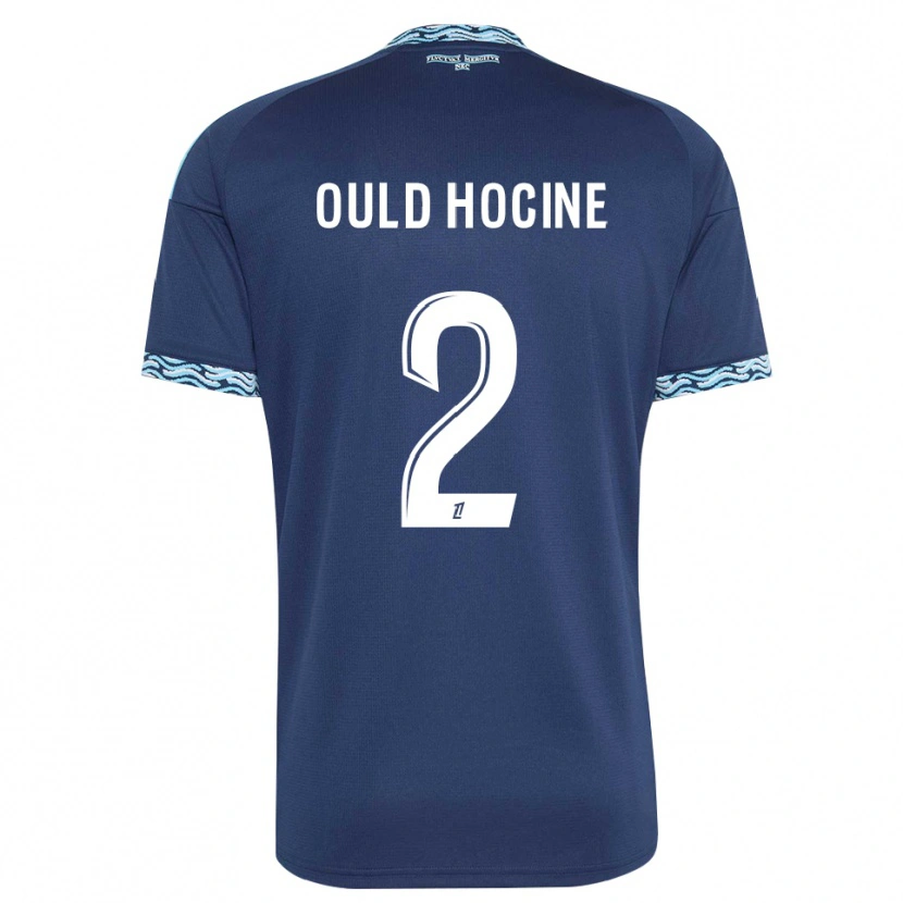 Danxen Herren Célina Ould Hocine #2 Stahlblau Weiß Heimtrikot Trikot 2026/27 T-Shirt Österreich