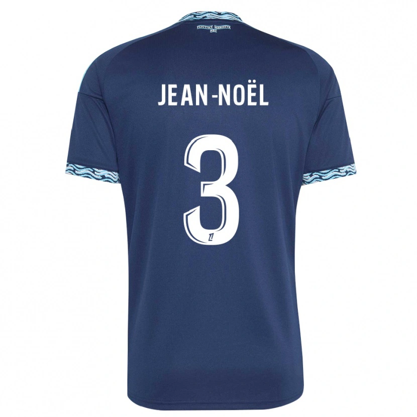 Danxen Herren Jahly Jean-Noël #3 Stahlblau Weiß Heimtrikot Trikot 2026/27 T-Shirt Österreich