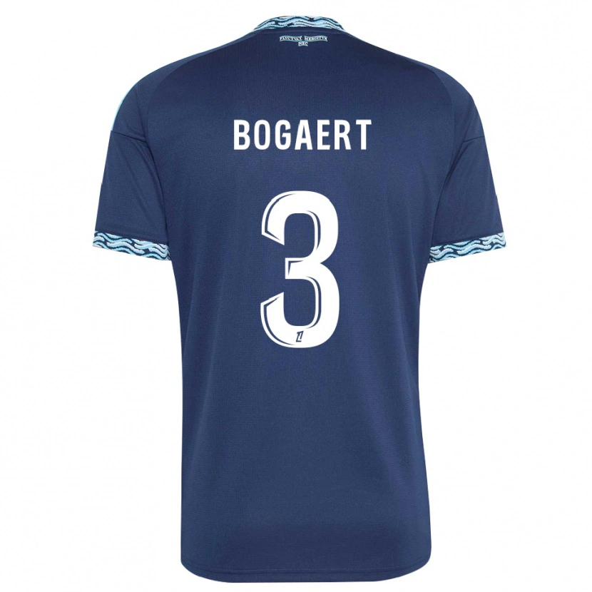 Danxen Herren Lou Bogaert #3 Stahlblau Weiß Heimtrikot Trikot 2026/27 T-Shirt Österreich