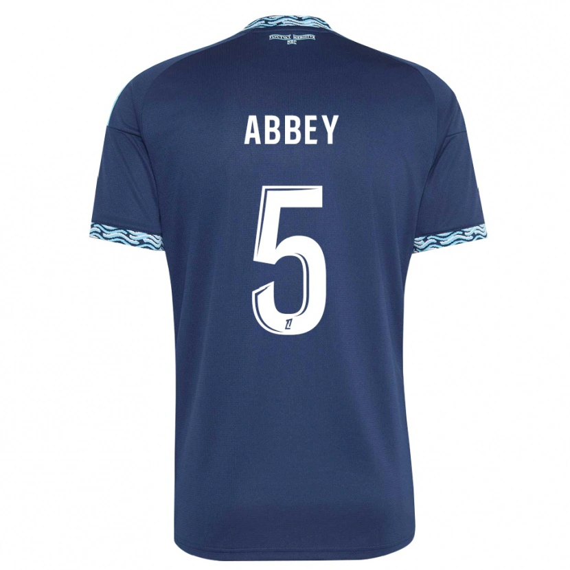 Danxen Herren Emmanuel Abbey #5 Stahlblau Weiß Heimtrikot Trikot 2026/27 T-Shirt Österreich