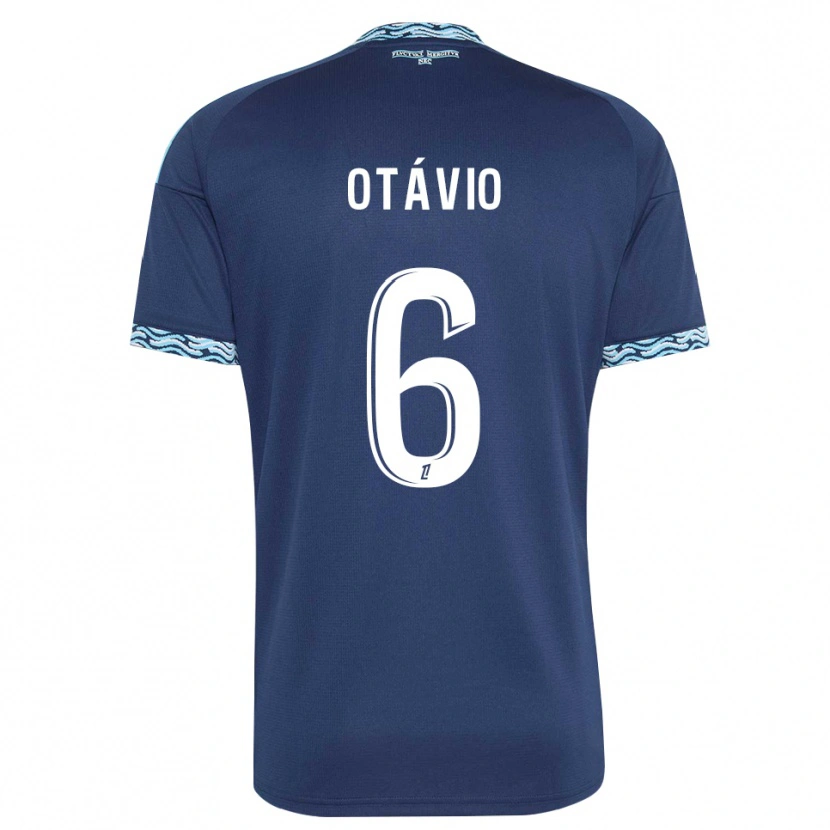 Danxen Herren Otávio Ataíde Da Silva #6 Stahlblau Weiß Heimtrikot Trikot 2026/27 T-Shirt Österreich