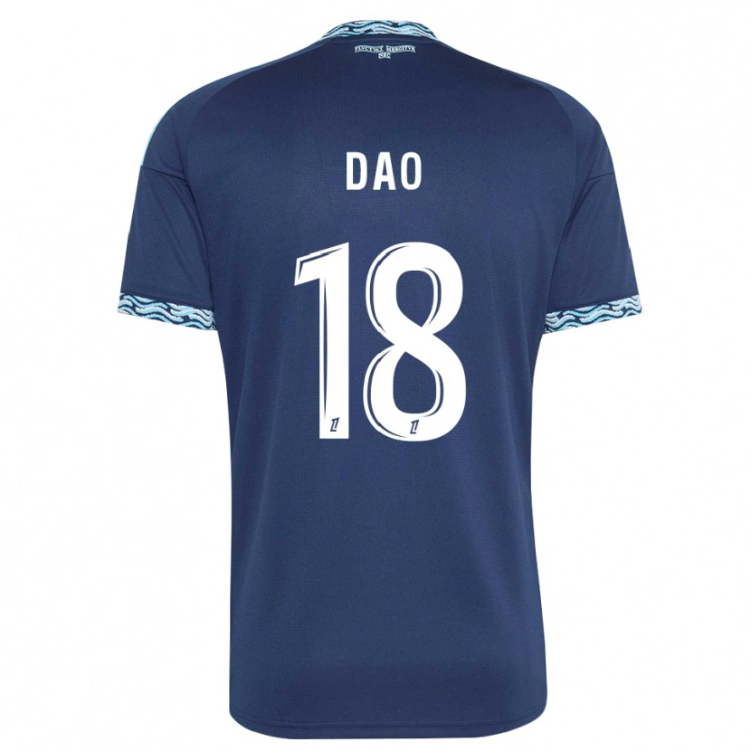 Danxen Herren Mohamed Dao #18 Stahlblau Weiß Heimtrikot Trikot 2026/27 T-Shirt Österreich