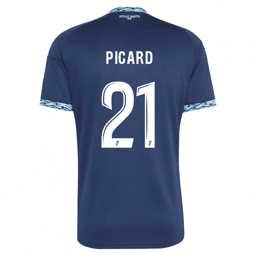 Danxen Herren Océane Picard #21 Stahlblau Weiß Heimtrikot Trikot 2026/27 T-Shirt Österreich