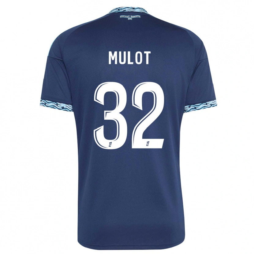 Danxen Herren Marie Mulot #32 Stahlblau Weiß Heimtrikot Trikot 2026/27 T-Shirt Österreich
