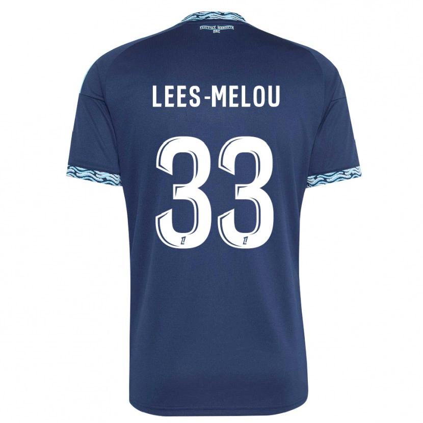 Danxen Herren Pierre Lees-Melou #33 Stahlblau Weiß Heimtrikot Trikot 2026/27 T-Shirt Österreich
