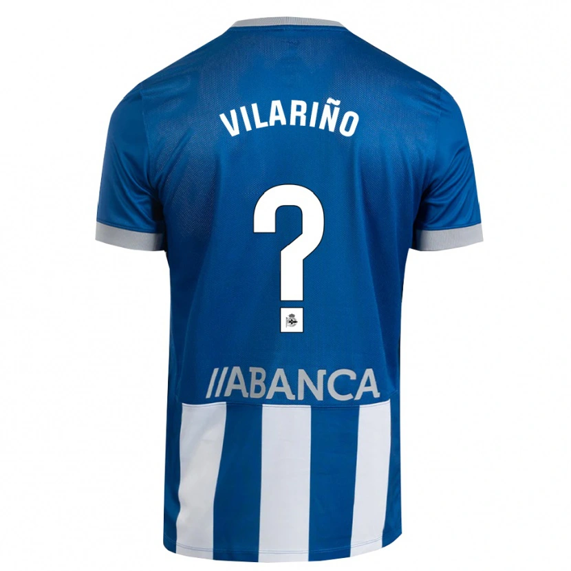 Danxen Herren Antón Vilariño #0 Blau Grau Weiß Heimtrikot Trikot 2026/27 T-Shirt Österreich