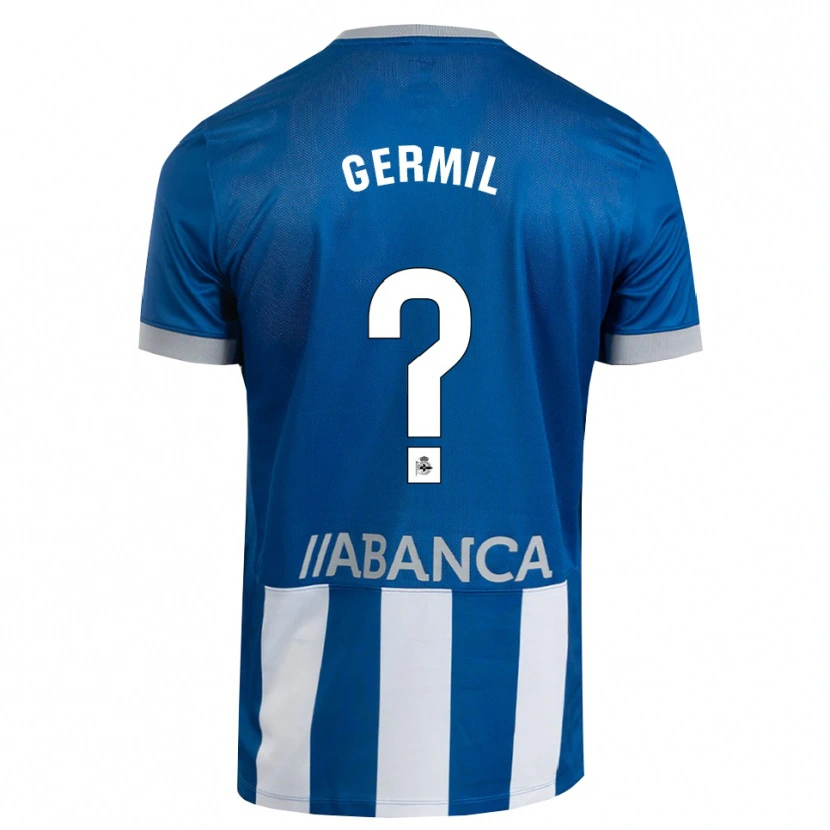 Danxen Herren Darío Germil #0 Blau Grau Weiß Heimtrikot Trikot 2026/27 T-Shirt Österreich