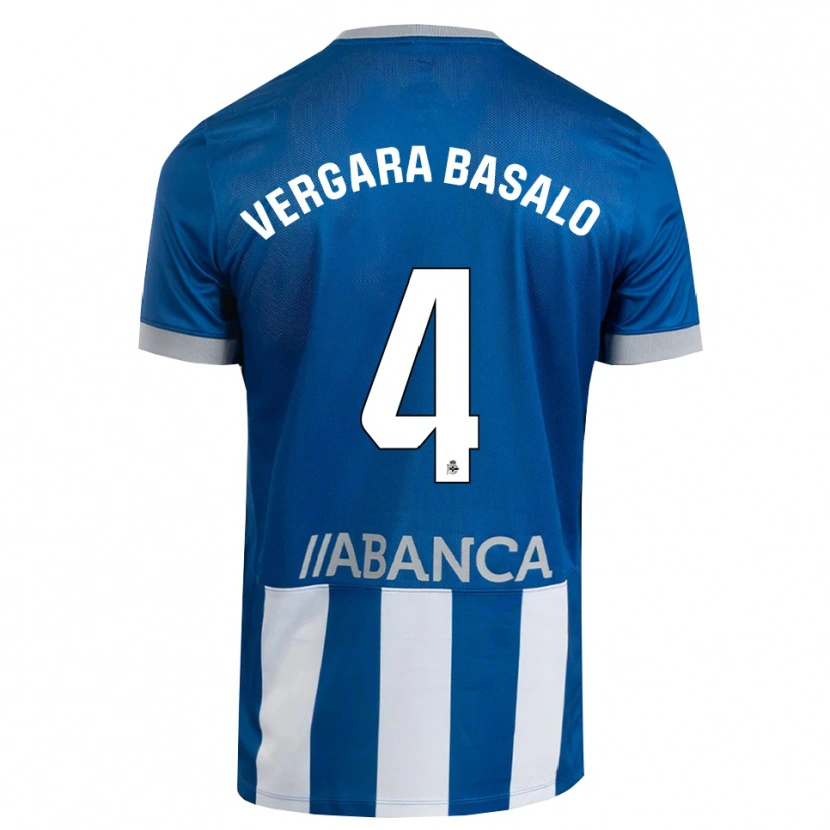 Danxen Herren David Vergara #4 Blau Grau Weiß Heimtrikot Trikot 2026/27 T-Shirt Österreich