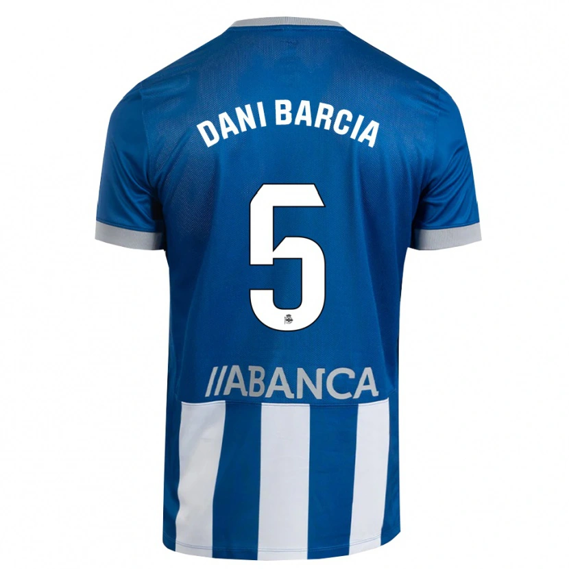 Danxen Herren Dani Barcia #5 Blau Grau Weiß Heimtrikot Trikot 2026/27 T-Shirt Österreich