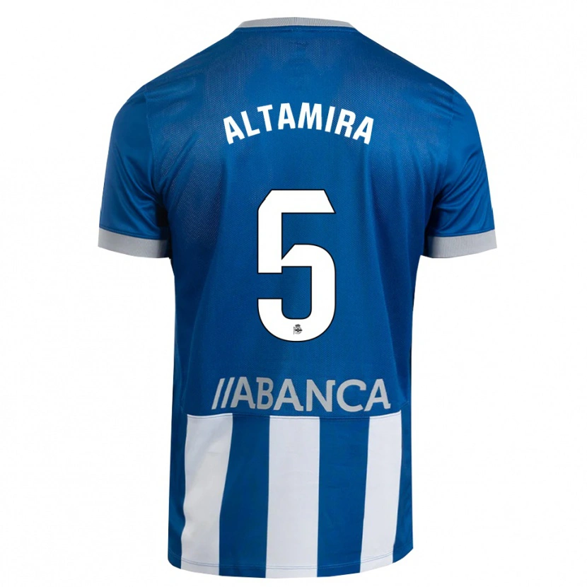 Danxen Herren Inés Altamira #5 Blau Grau Weiß Heimtrikot Trikot 2026/27 T-Shirt Österreich