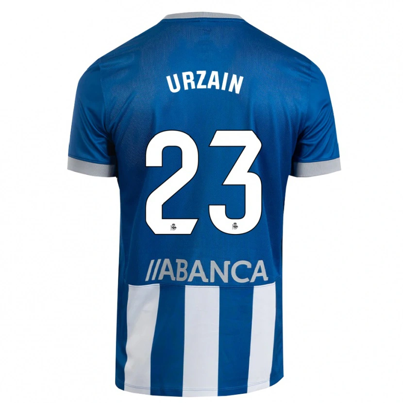 Danxen Herren Fabián Urzain #23 Blau Grau Weiß Heimtrikot Trikot 2026/27 T-Shirt Österreich