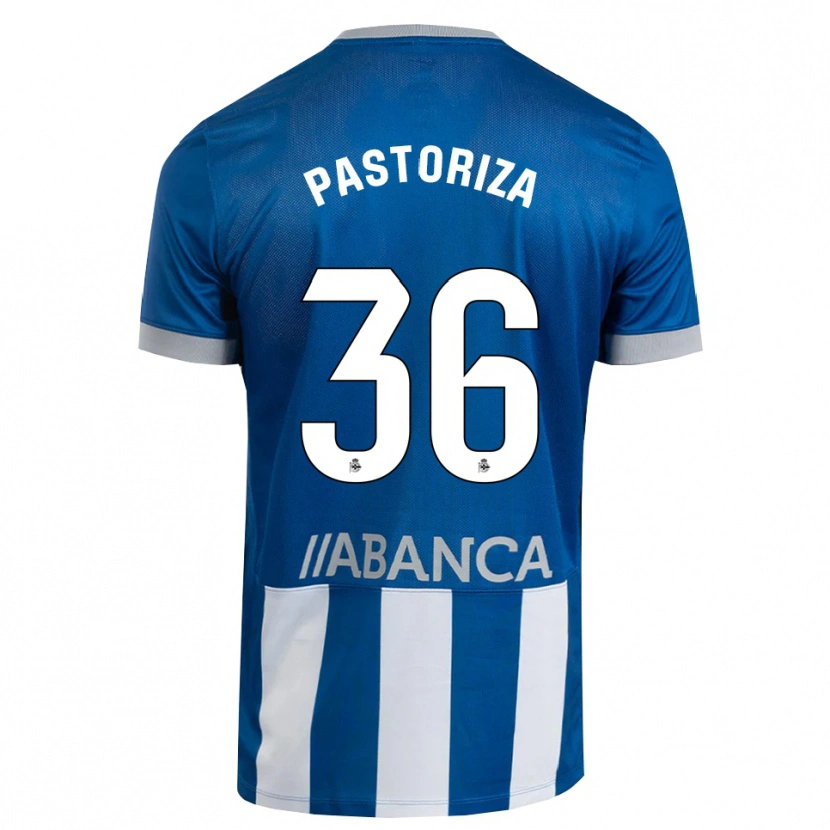Danxen Herren Guille Pastoriza #36 Blau Grau Weiß Heimtrikot Trikot 2026/27 T-Shirt Österreich