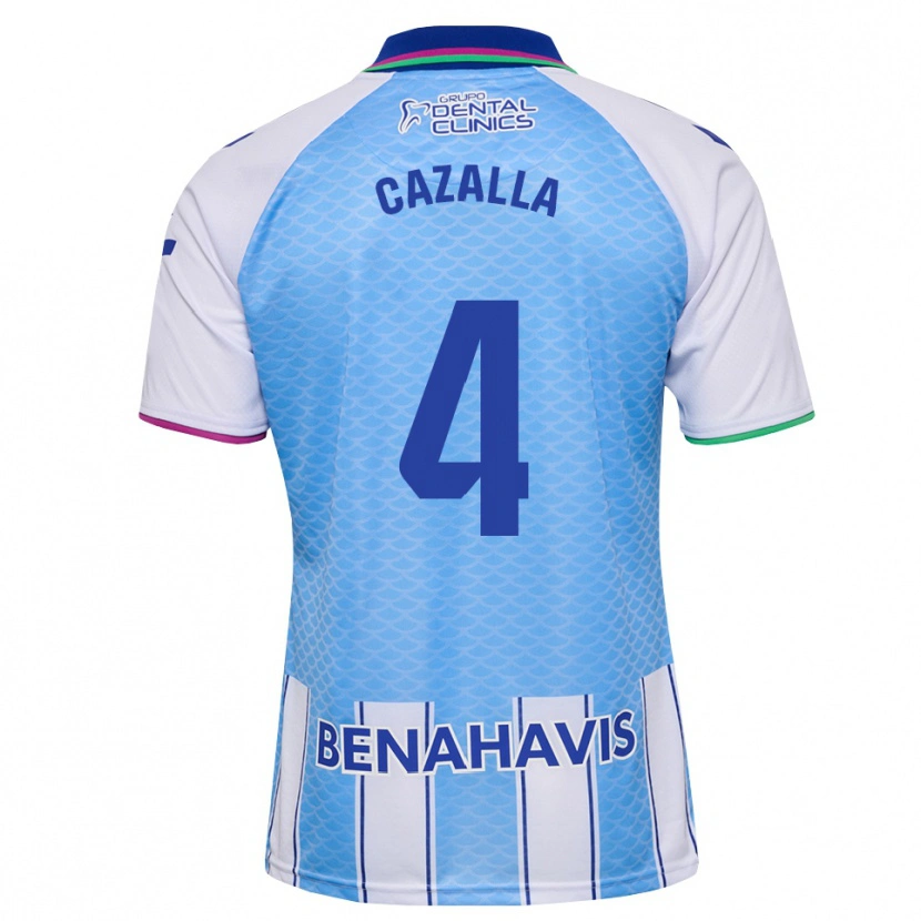 Danxen Herren Marta Cazalla #4 Tief Himmelblau Weiß Heimtrikot Trikot 2026/27 T-Shirt Österreich