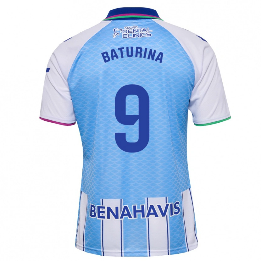 Danxen Herren Roko Baturina #9 Tief Himmelblau Weiß Heimtrikot Trikot 2026/27 T-Shirt Österreich