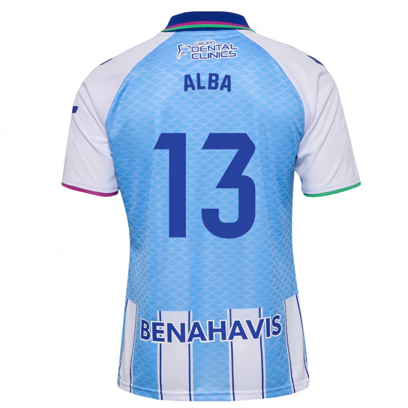 Danxen Herren Alba #13 Tief Himmelblau Weiß Heimtrikot Trikot 2026/27 T-Shirt Österreich