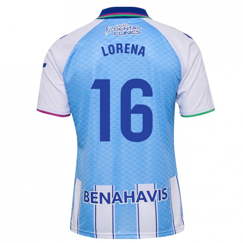 Danxen Herren Lorena Herrera De Miguel #16 Tief Himmelblau Weiß Heimtrikot Trikot 2026/27 T-Shirt Österreich