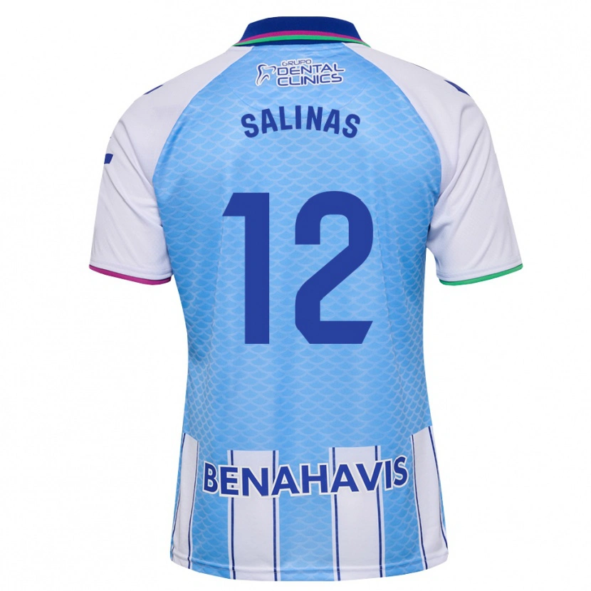 Danxen Herren José Salinas #12 Tief Himmelblau Weiß Heimtrikot Trikot 2026/27 T-Shirt Österreich